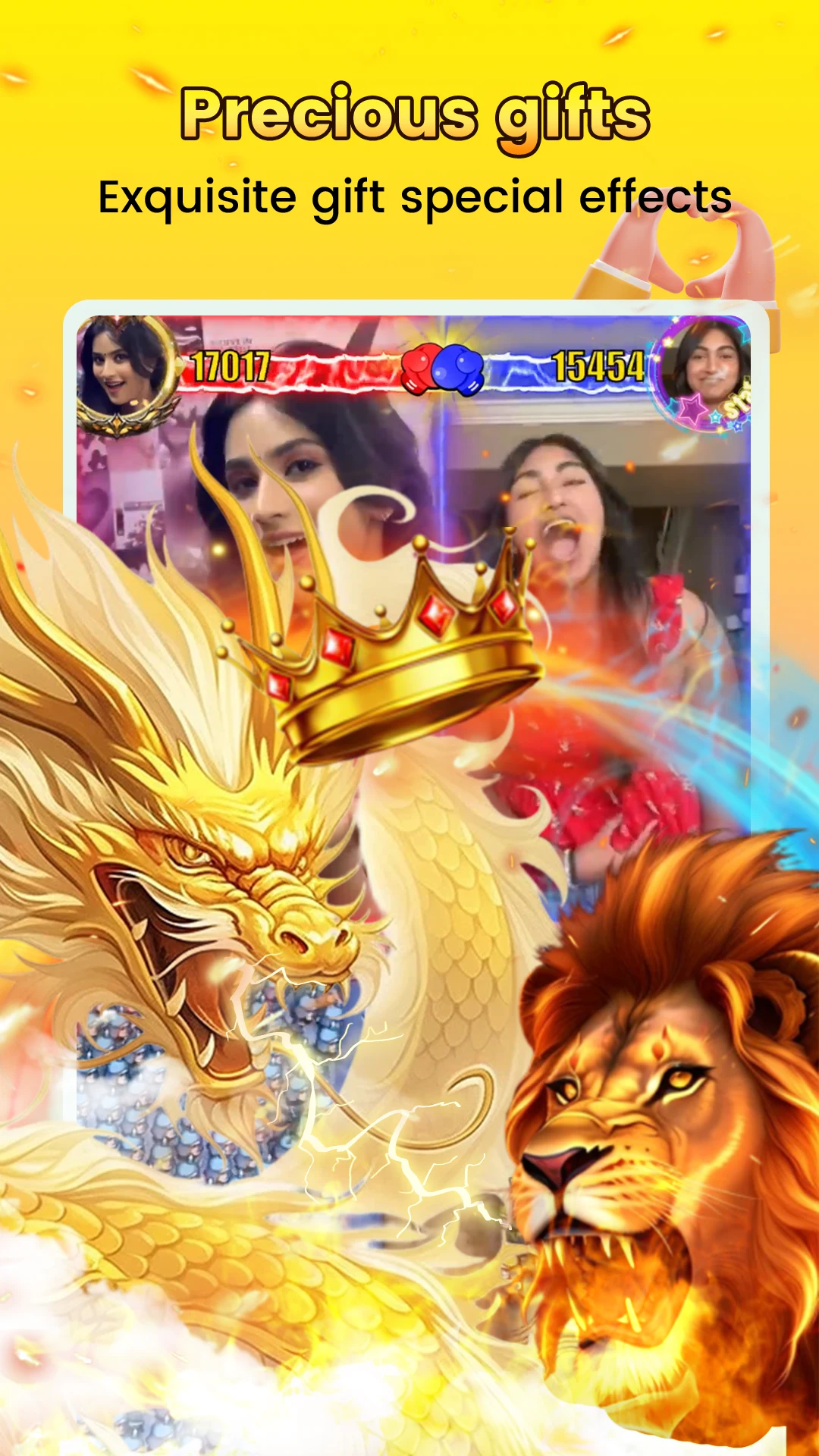 Masti-Voice Chat Party, Games screenshot